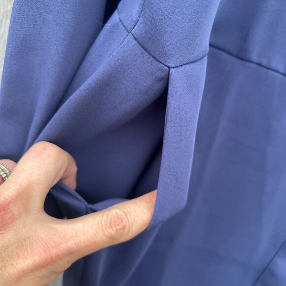 The Savile Row Co. London Blue Shirt Dress Tunic Size 6 Excellent - Picture 6 of 6